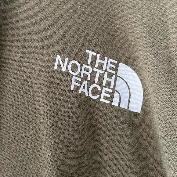 Mens Forest Olive Green Sweatshirt Hoodie - Picture 4 of 4